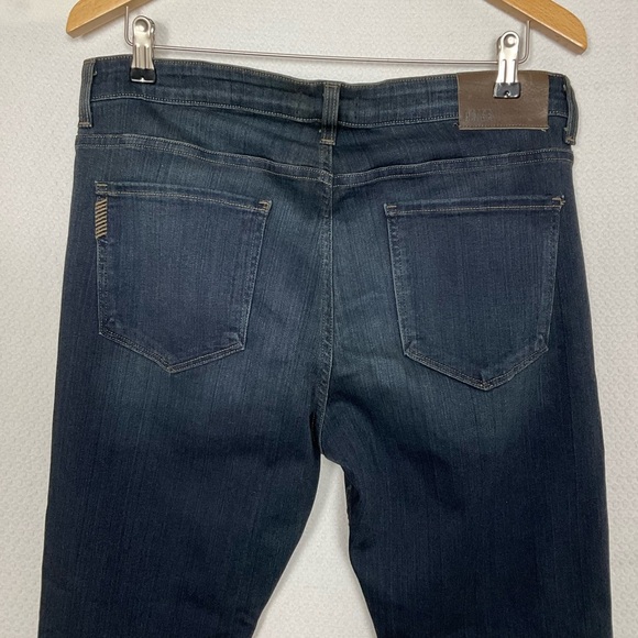 PAIGE Federal “Cellar” Dark Blue Luxury Jeans Mens 34 x 31 NWOT Straight Leg - Picture 2 of 7